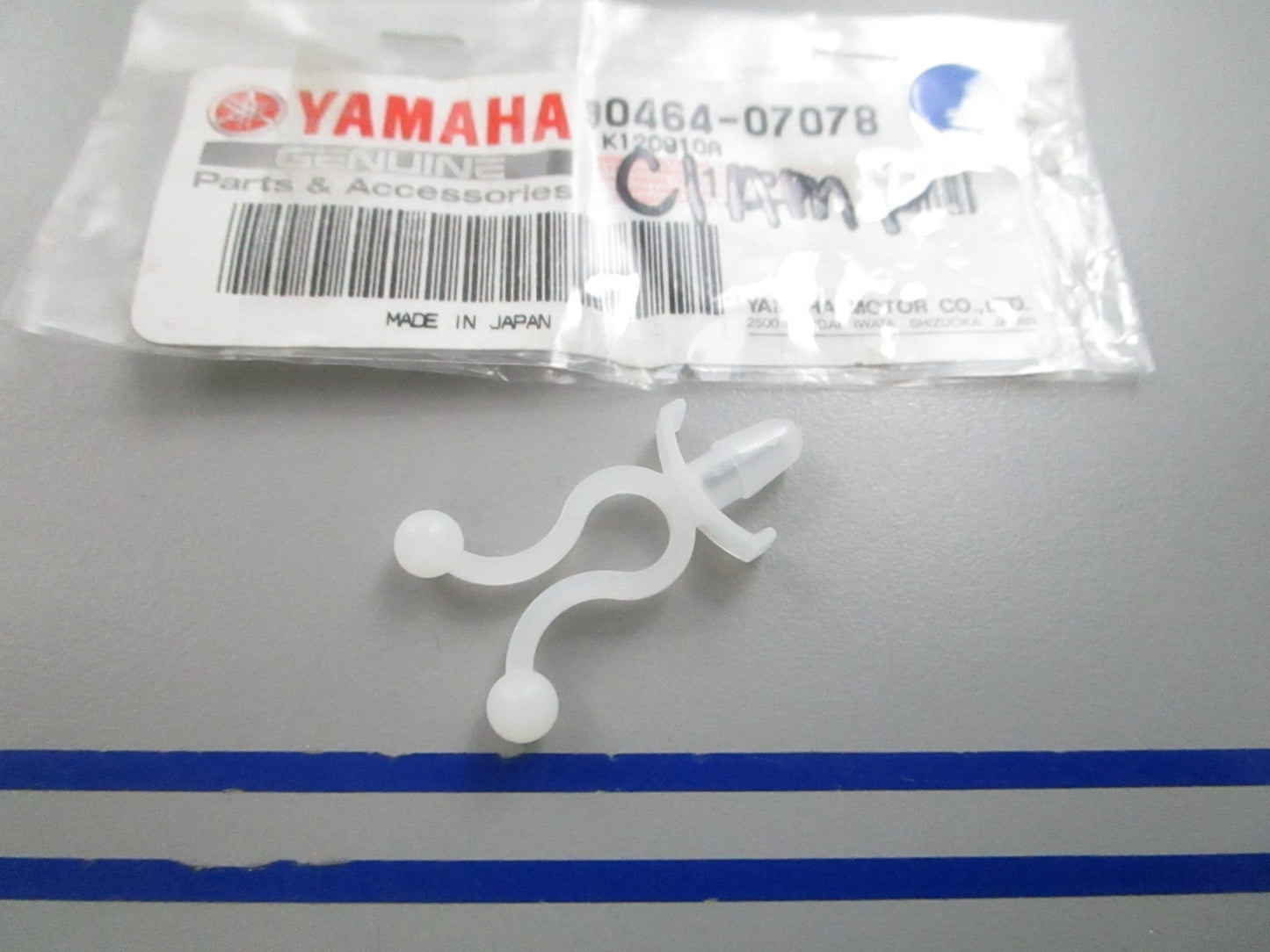 NEW OEM 90464-07078 Yamaha Clamp 0810