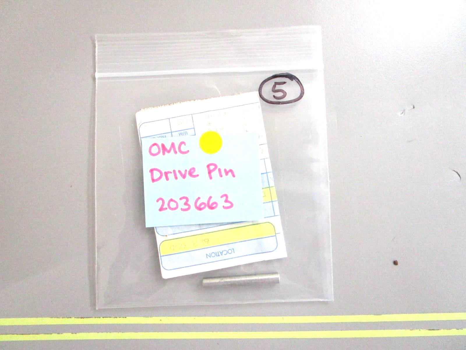 *NEW OEM* 0750 OMC Johnson Evinrude DRIVE PIN 203663 0203663