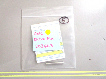 *NEW OEM* 0750 OMC Johnson Evinrude DRIVE PIN 203663 0203663