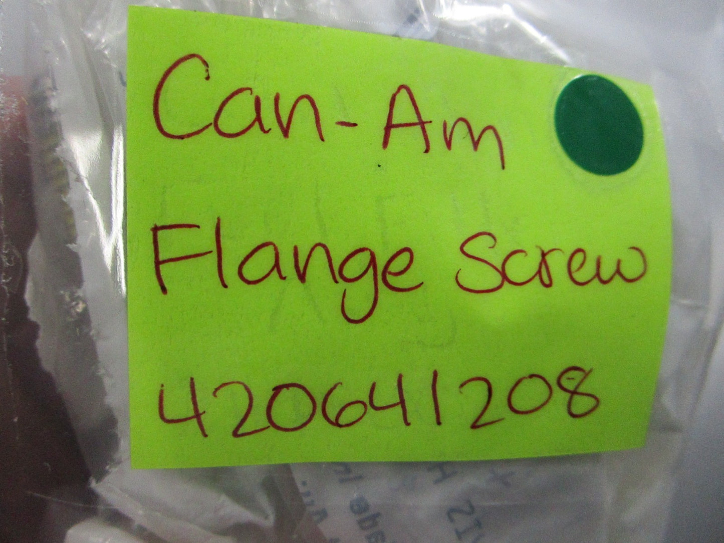 NEW OEM (LOT OF 4) 420641208 Can-Am Flange Screw 0810