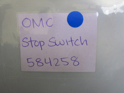 *NEW OEM* 0820 OMC Johnson Evinrude Stop Switch 584258 0584258