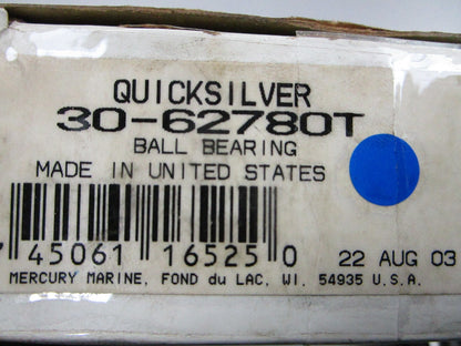 *NEW OEM* 0810 Mercury Quicksilver Ball Bearing 30-62780T