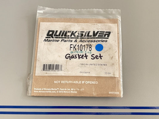 *NEW OEM* 0810 Mercury Quicksilver Gasket Set FK10178