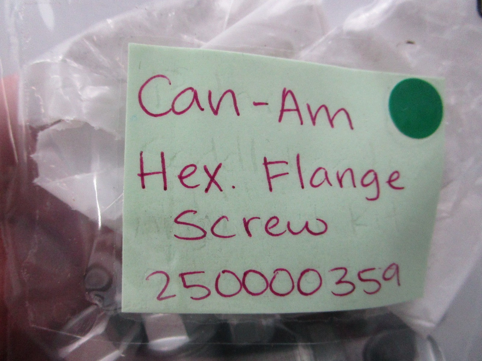 NEW OEM (LOT OF 6) 250000359 Can-Am Hex Flange Screw 0810