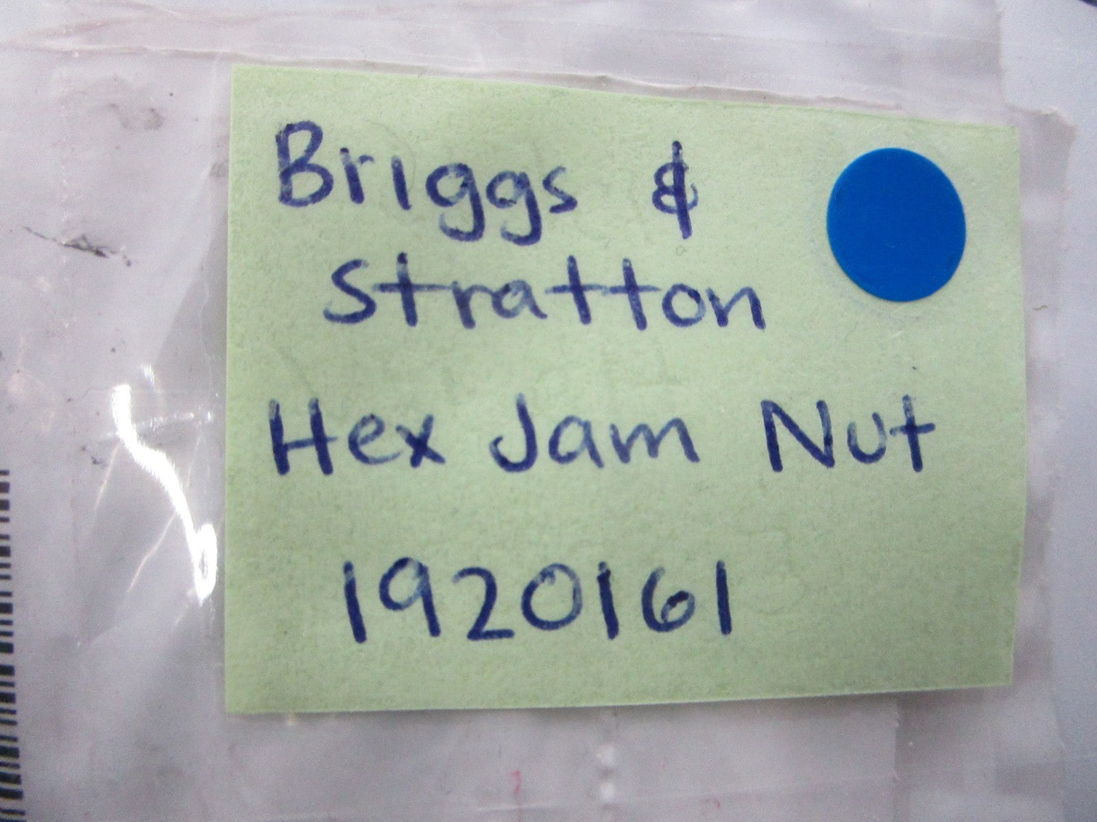 *NEW OEM* 0810 Briggs & Stratton Hex Jam Nut 1920161