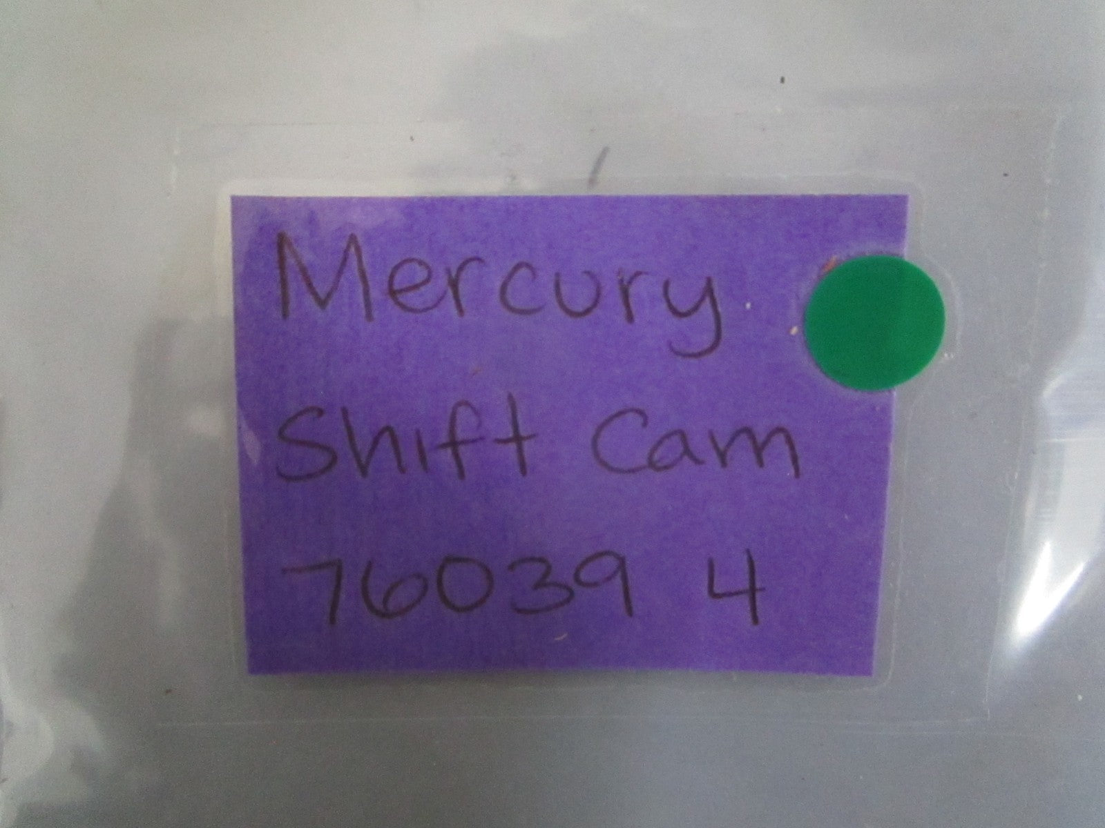 NEW OEM 76039 4 Mercury Quicksilver Shift Cam 0820