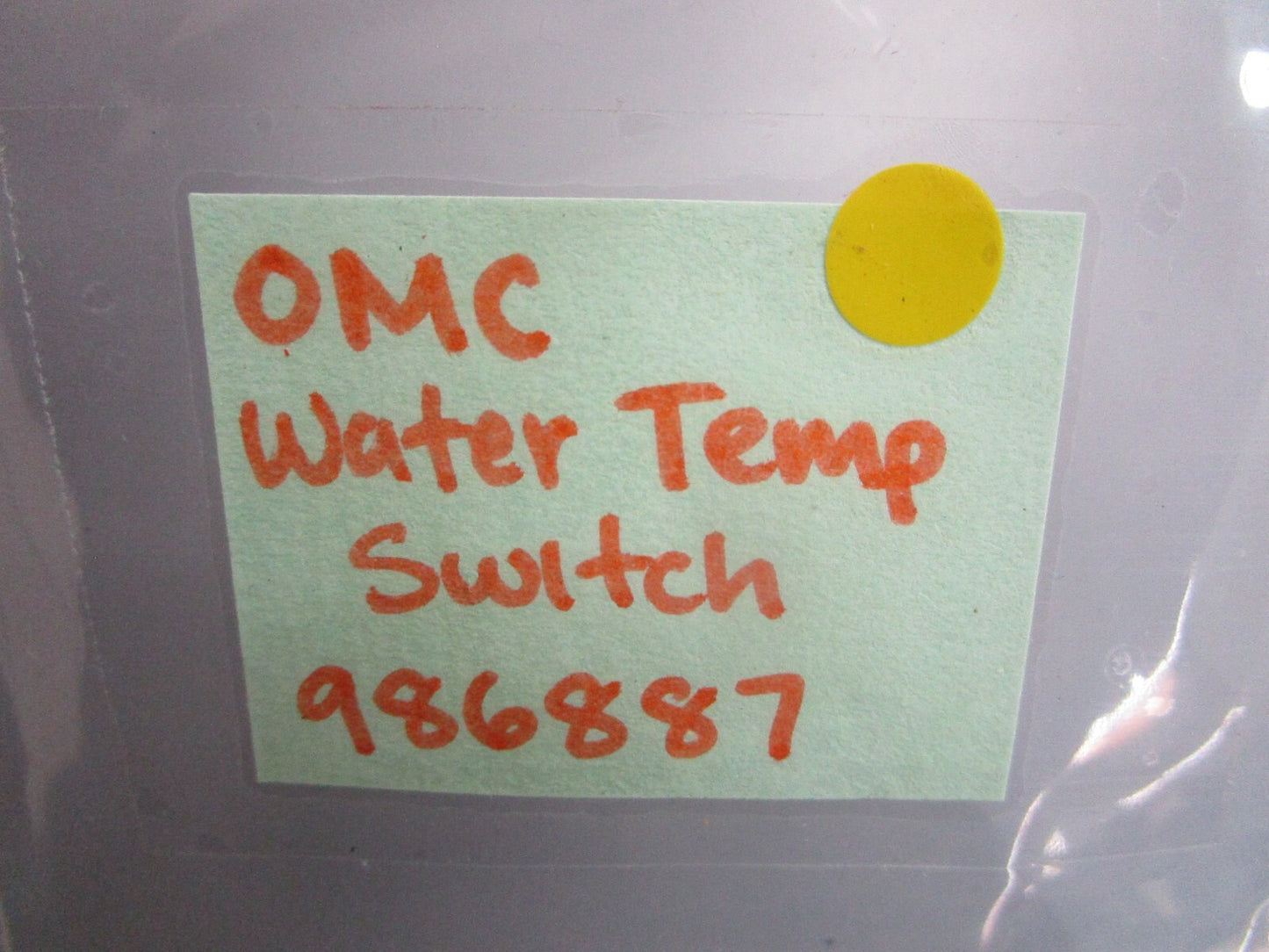 *NEW OEM* 0820 OMC Johnson Evinrude Water Temperature Switch 986887 0986887