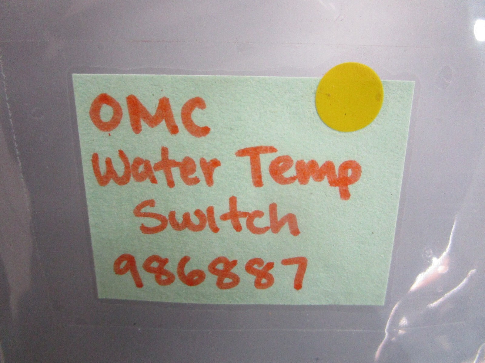*NEW OEM* 0820 OMC Johnson Evinrude Water Temperature Switch 986887 0986887