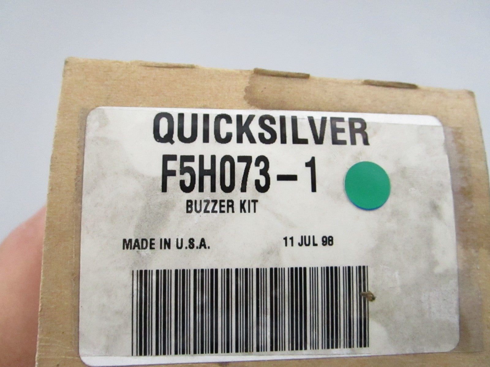 NEW OEM F5H073-1 Mercury Quicksilver Buzzer Kit 0810