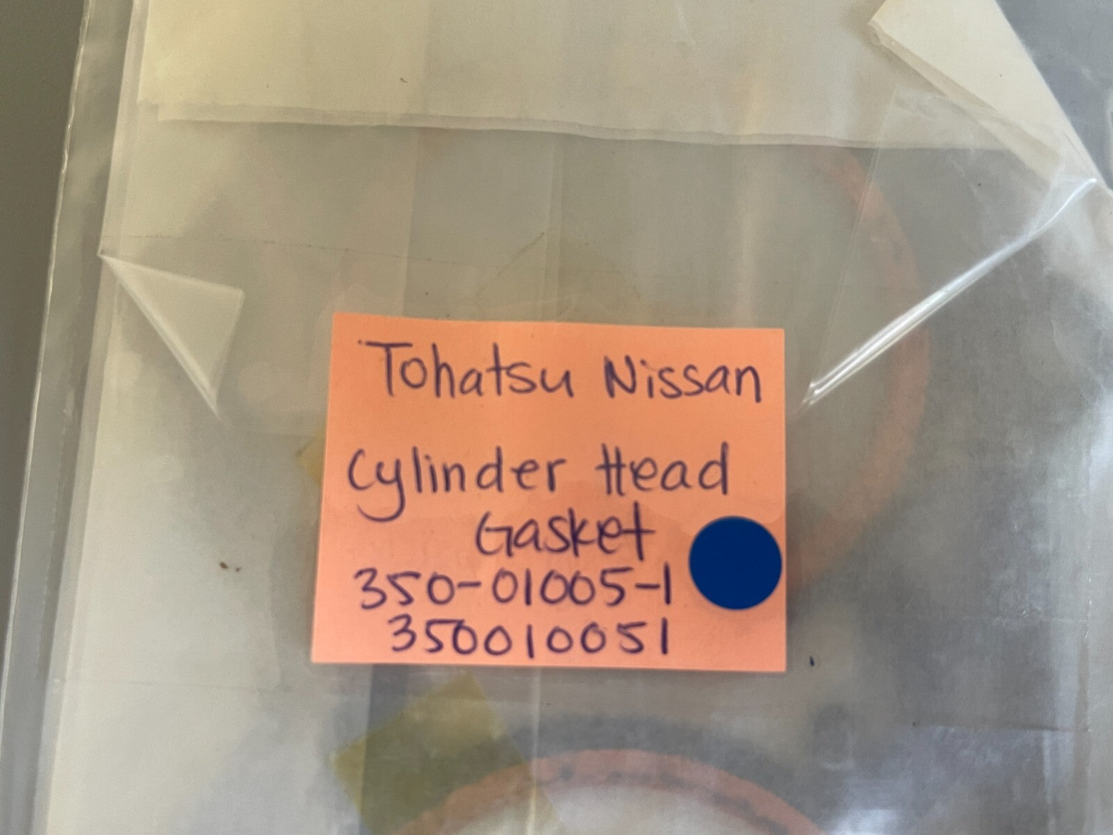*NEW OEM* 0720 Tohatsu Nissan Cylinder Head Gasket 350-01005-1