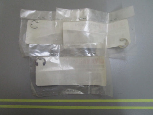 *NEW OEM* (LOT OF 3) 0810 Yamaha Circlip 93430-06024
