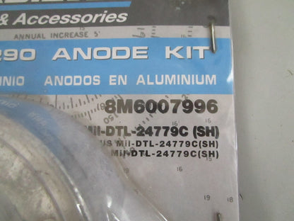 NEW OEM 8M6007996 Mercury Quicksilver Anode Kit 0820