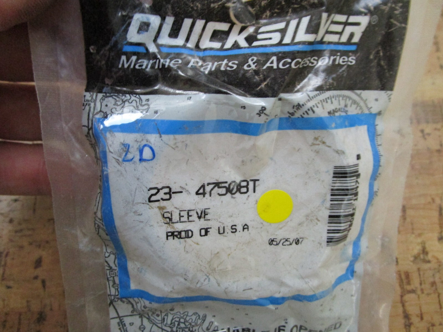 *NEW OEM* 0750 Mercury Quicksilver SLEEVE 23-47508T