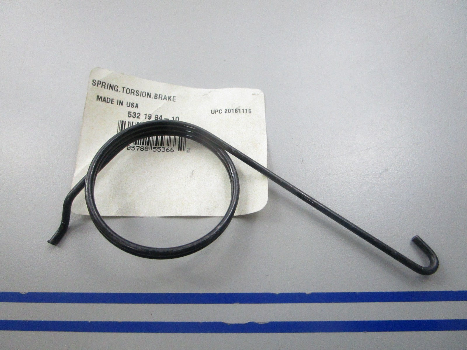 NEW OEM 532198410 Husqvarna Torsion Spring 0810