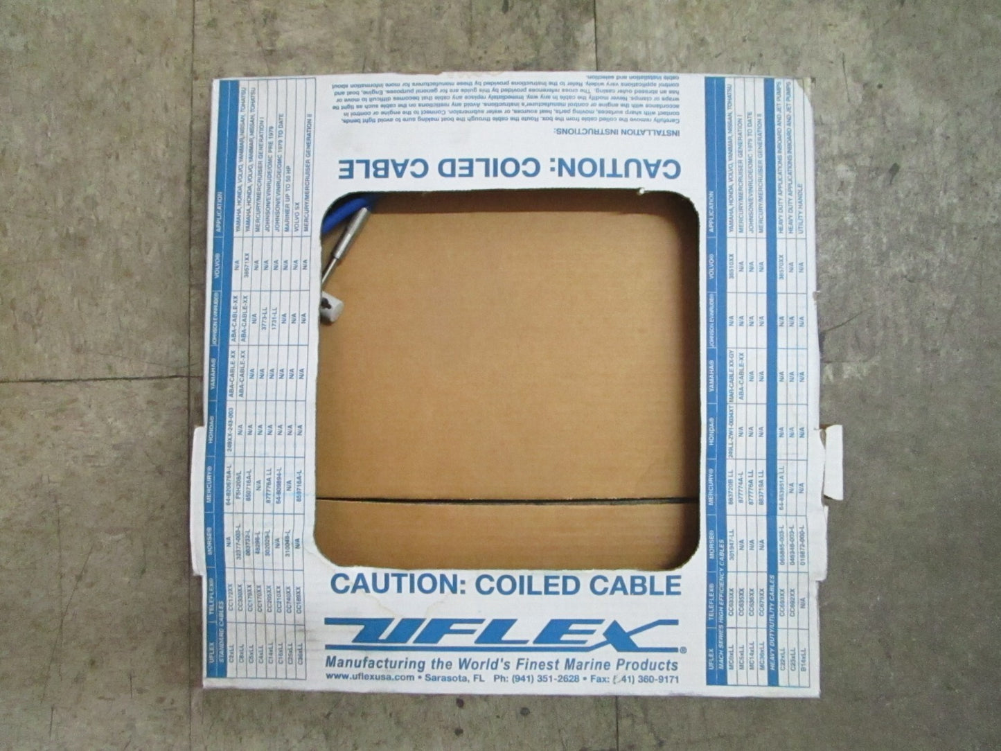 *NEW* 0820 Uflex 22' Control Cable MACH36X22