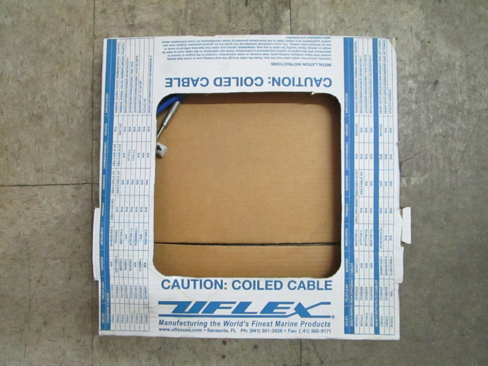 *NEW* 0820 Uflex 22' Control Cable MACH36X22