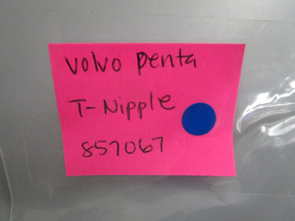 *NEW OEM* 0820 Volvo Penta T-Nipple 857067