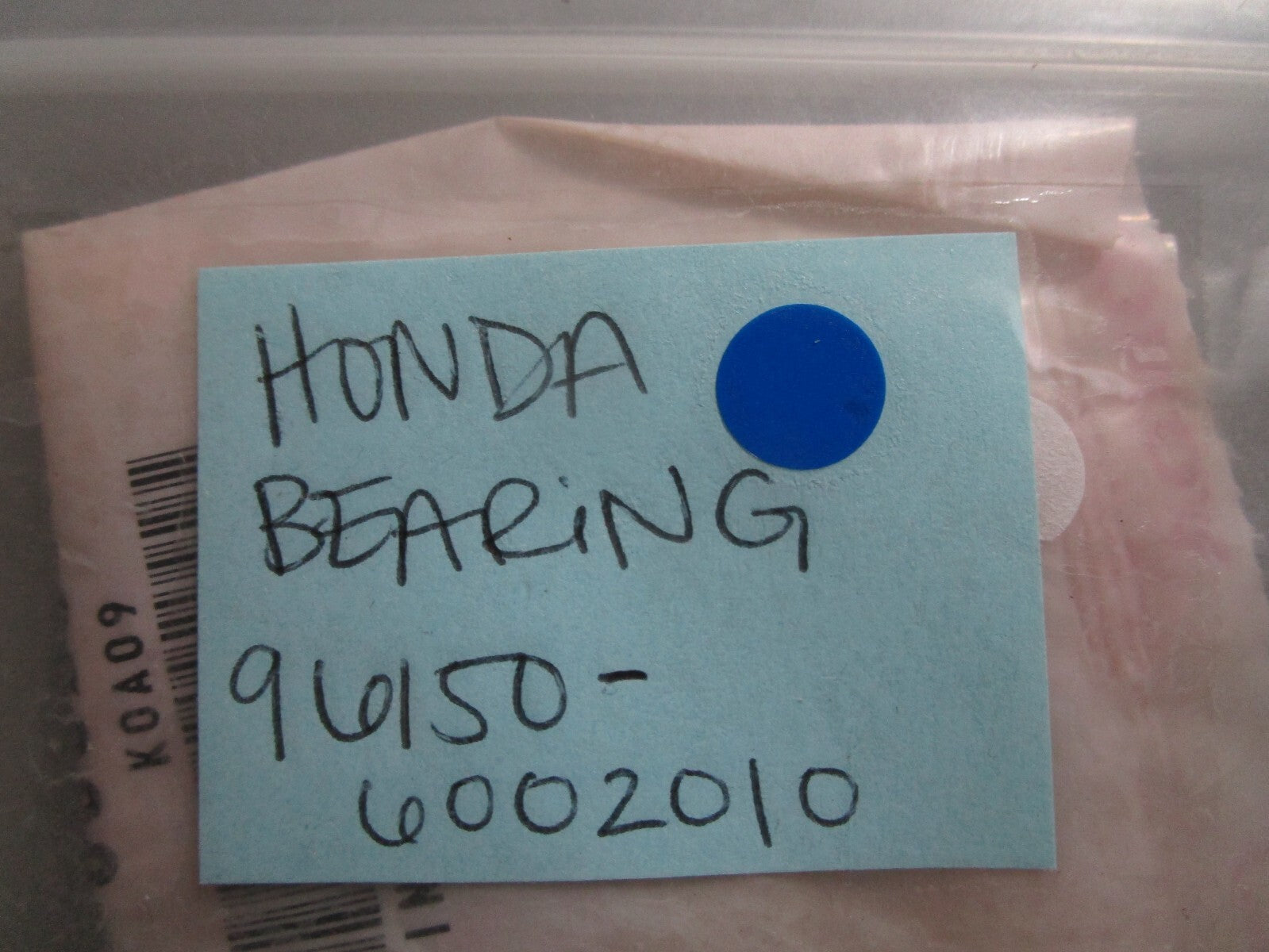 *NEW OEM* 0810 Honda Bearing 96150-6002010
