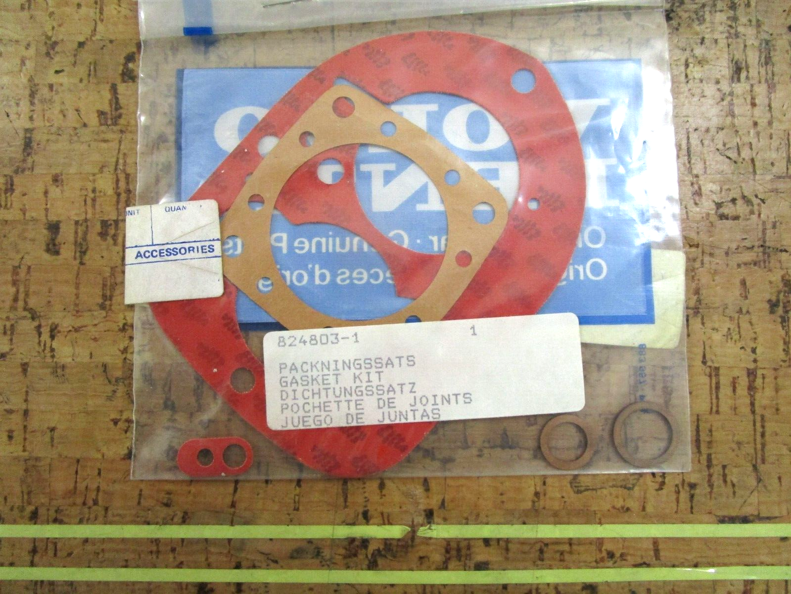 *NEW OEM* 0750 OMC Johnson Evinrude CARBURETOR GASKET KIT 824803 0824803