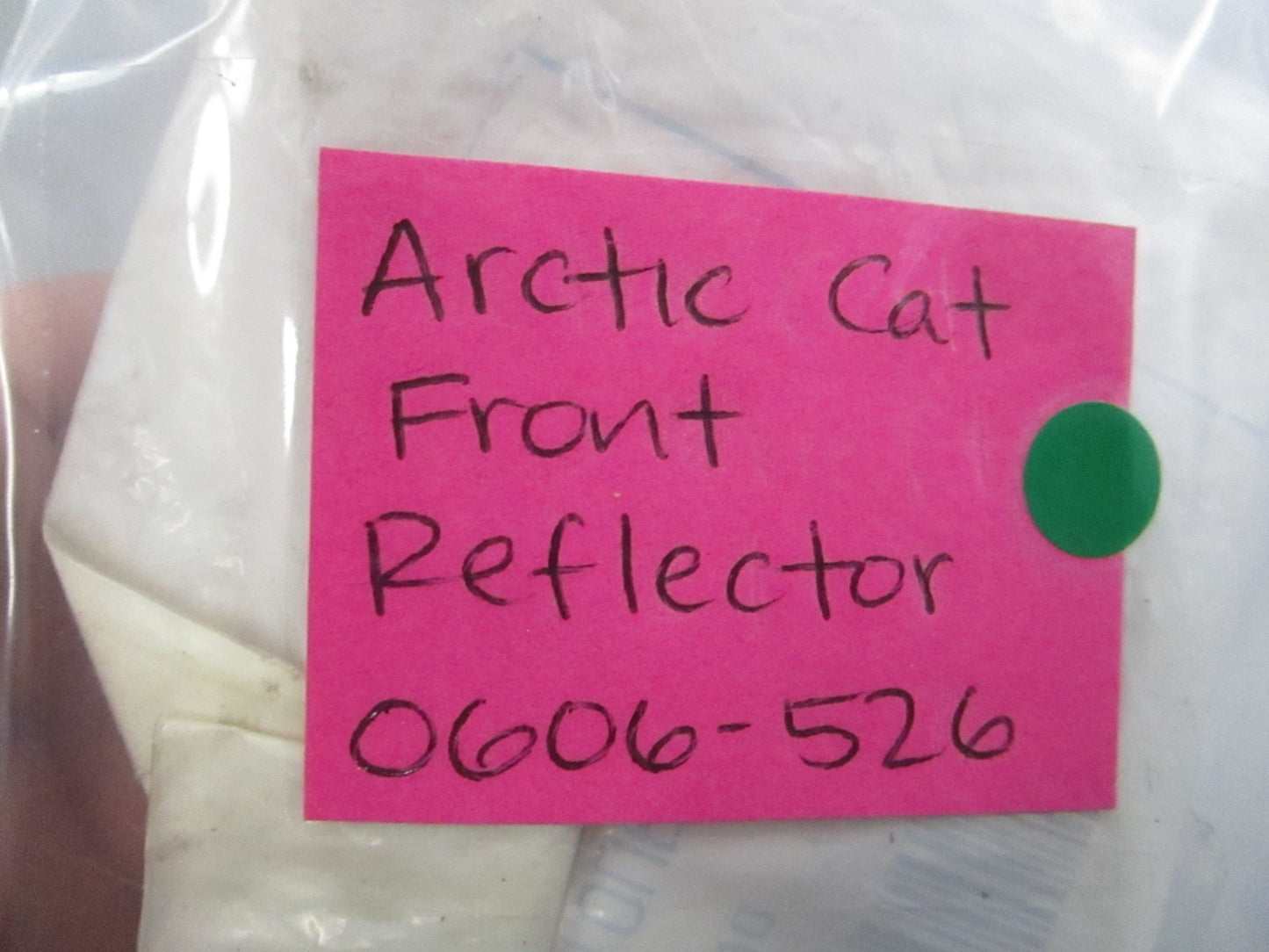 NEW OEM (LOT OF 2) 0606-526 Arctic Cat Front Reflector 0810