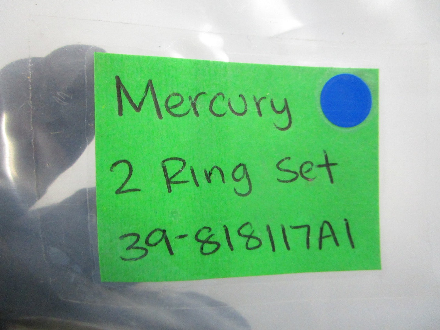 NEW OEM 39-818117A1 Mercury Quicksilver 2 Ring Set 0810