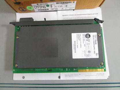 Allen-Bradley 1771-P4S PLC-5 Power Supply 120VAC 8A 5VDC Ser B NEW OEM 0820