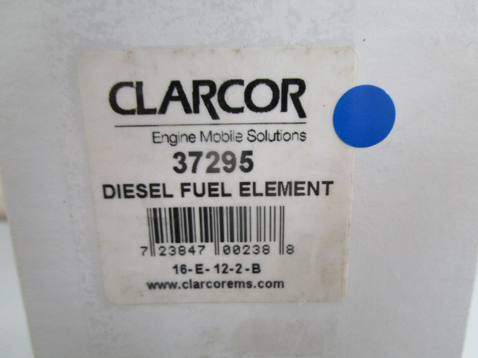*NEW* 0820 Clarcor Diesel Fuel Element 37295