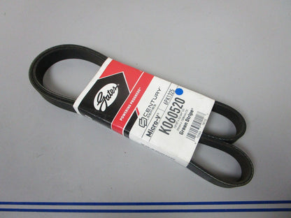 NEW K060520 Gates Micro-V 13/16" x 52 ¾" Serpentine Belt 0720