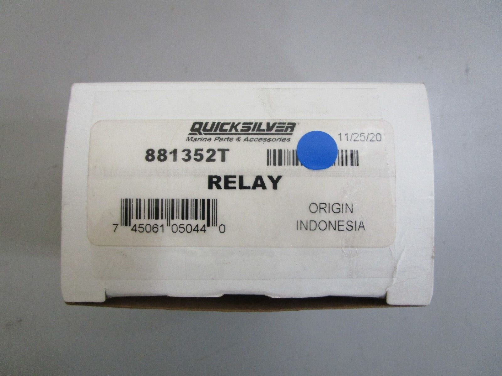 *NEW OEM* 0820 Mercury Quicksilver Relay 881352T