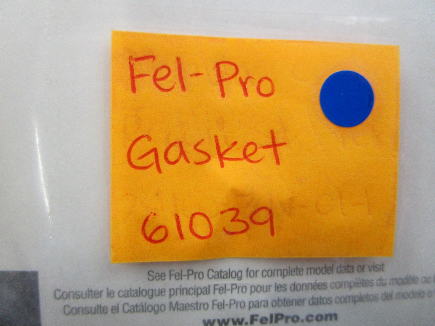 *NEW* 0810 Fel-Pro Gasket 61039