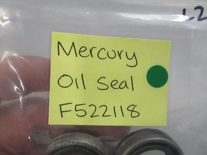 NEW OEM (LOT OF 5) F522118 Mercury Quicksilver Oil Seal 0810