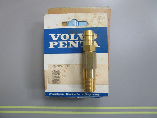 *NEW OEM* 0820 Volvo Penta Shut-Off Cock 947893