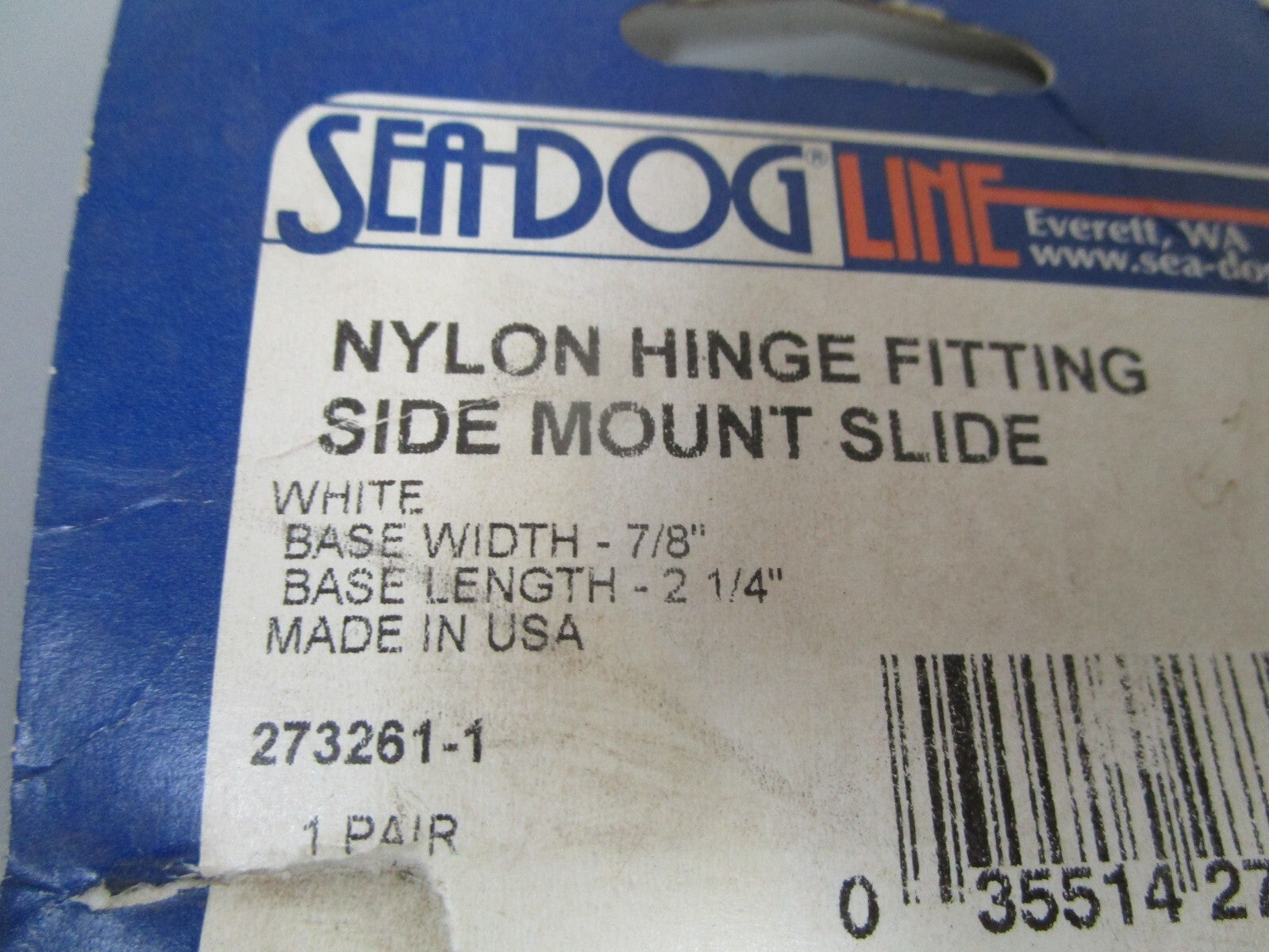 *NEW* 0810 Sea-Dog Nylon Hinge Fitting Side Mount Slide 273261-1