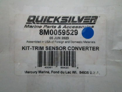 *NEW OEM* 0820 Mercury Quicksilver Trim Sensor Converter Kit 8M0059529