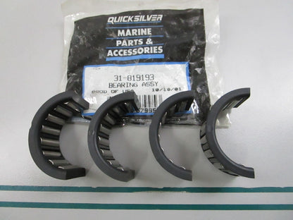 NEW OEM (LOT OF 2) 31-819193 Mercury Quicksilver Bearing Assembly 0810
