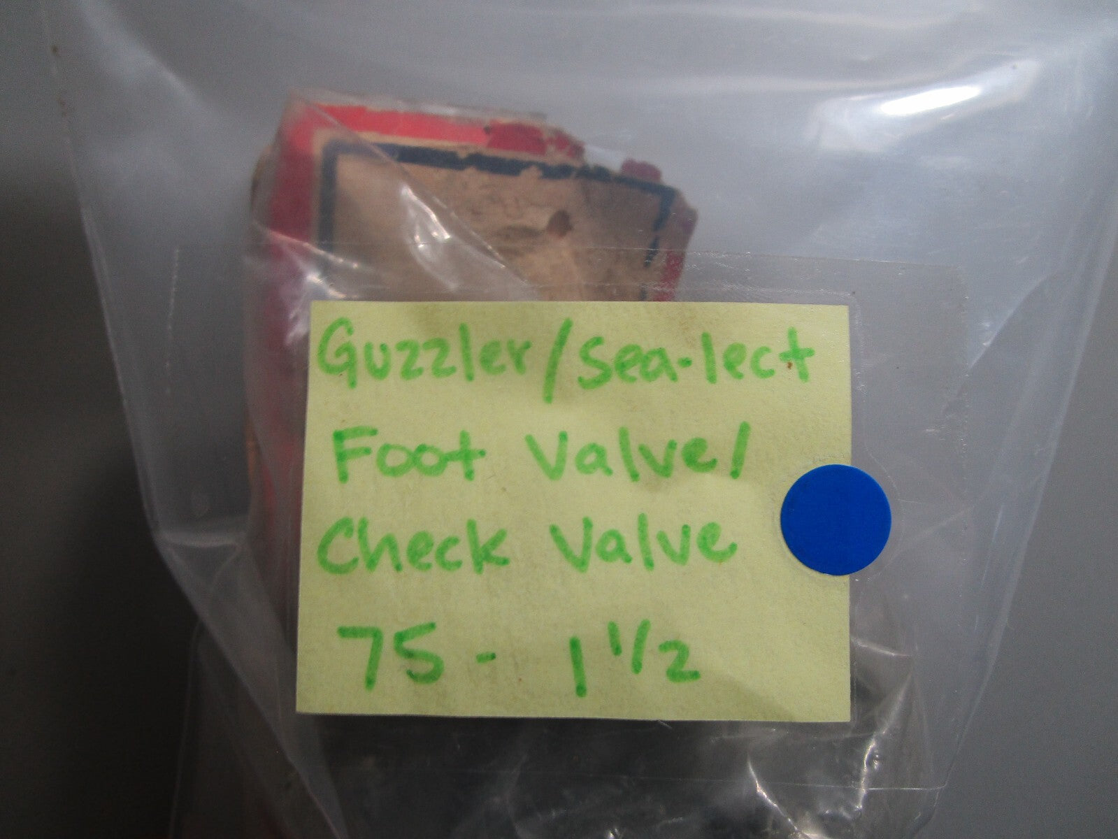 *NEW* 0810 Guzzler Sea-lect Foot Valve/Check Valve 75-1 1/2