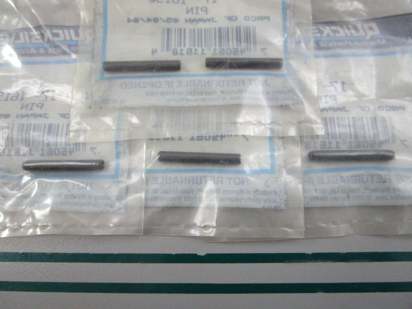 NEW OEM (LOT OF 5) 17-16150 Mercury Quicksilver Clutch Pin 0810