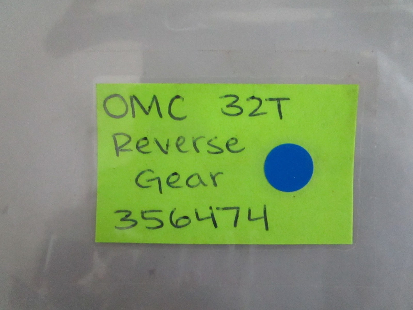 NEW OEM 356474 0356474 OMC Johnson Evinrude 32T Reverse Gear 0820