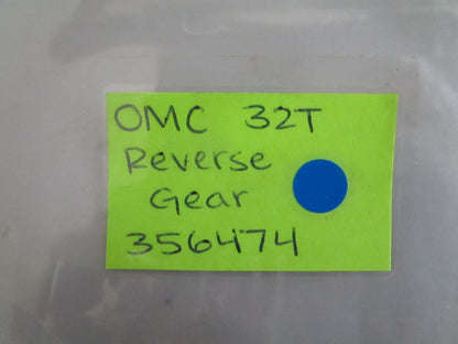 NEW OEM 356474 0356474 OMC Johnson Evinrude 32T Reverse Gear 0820