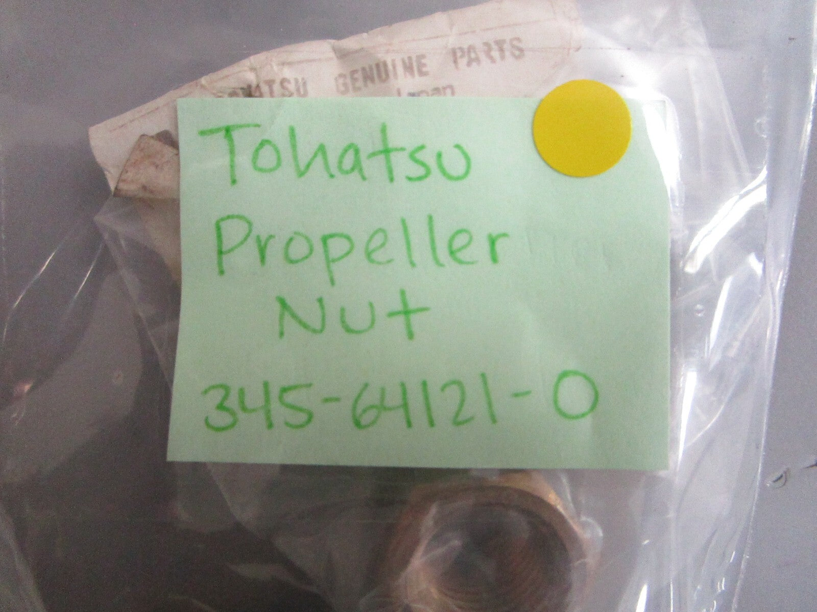 *NEW OEM* 0810 Tohatsu Propeller Nut 345-64121-0