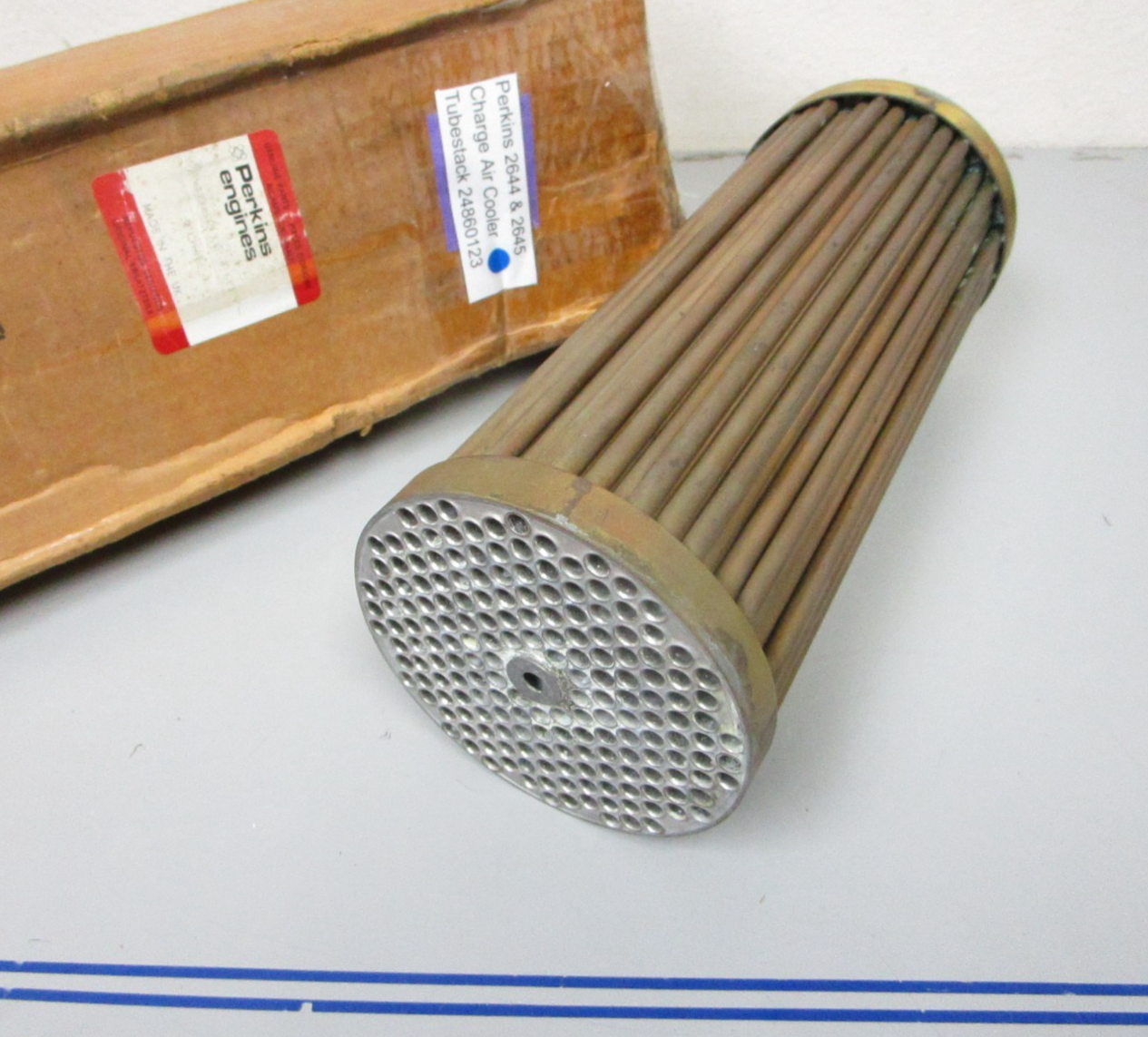 *NEW OEM* 0720 Perkins 2644 / 2645 Charge Air Cooler Tubestack 24860123