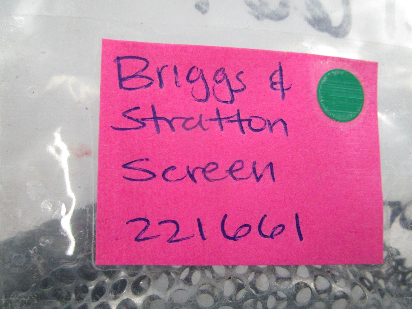 NEW OEM 221661 Briggs & Stratton Screen 0810