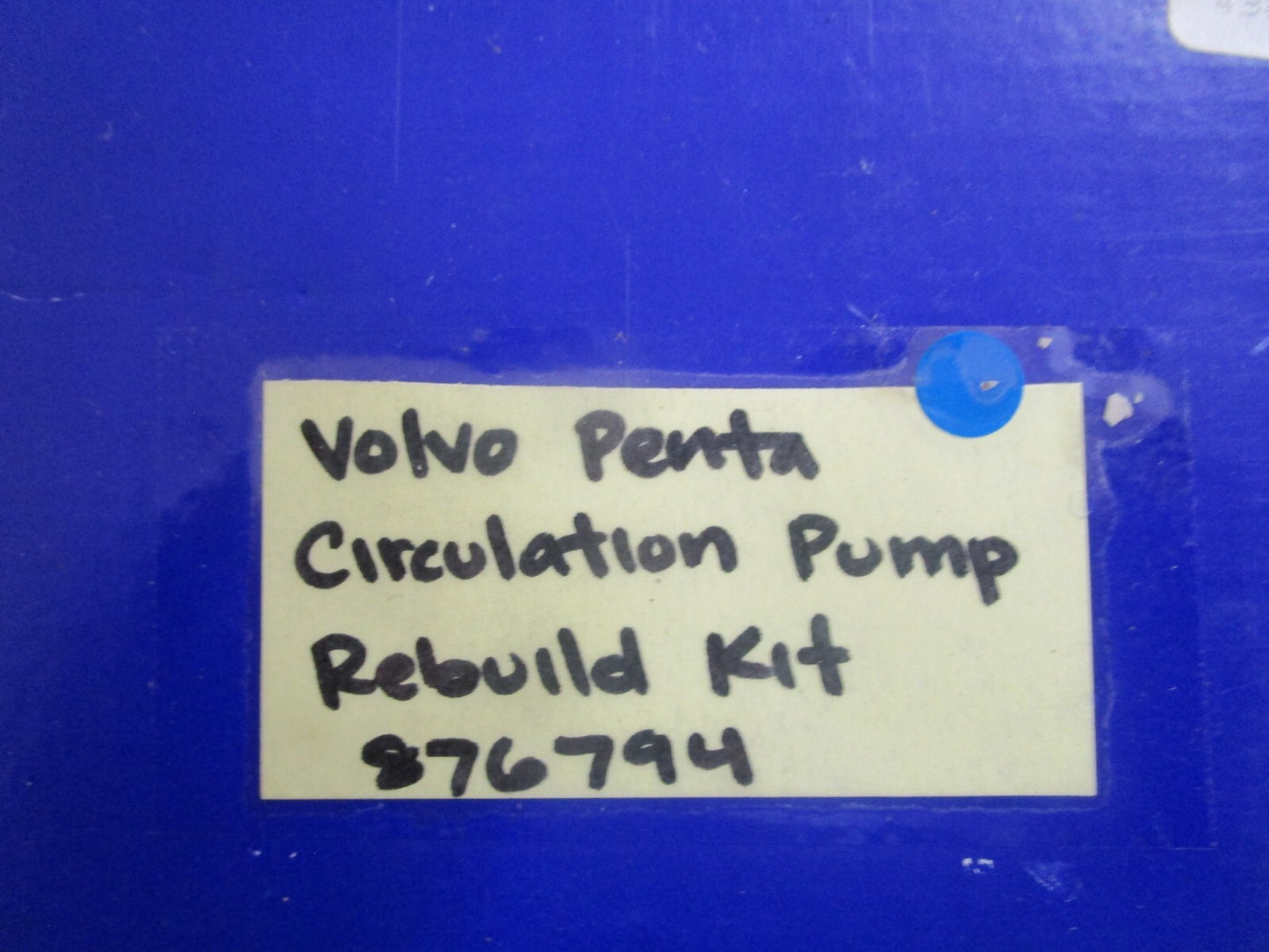 *NEW OEM* 0810 Volvo Penta Circulation Pump Rebuild Kit 876794