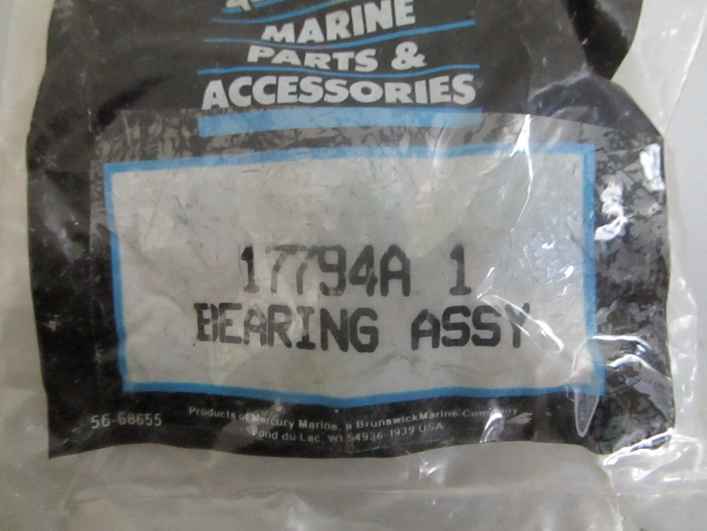 *NEW OEM* 0820 Mercury Quicksilver Bearing Assy 17794A1