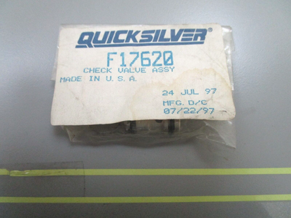 *NEW OEM* 0750 Mercury Force VALVE CHECK KIT F17620