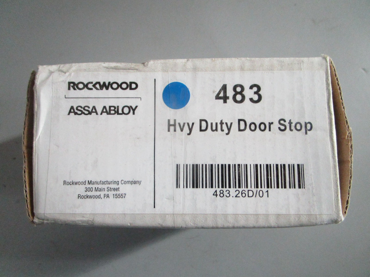 NEW OEM Rockwood 483 Heavy Duty Door Stop 0820