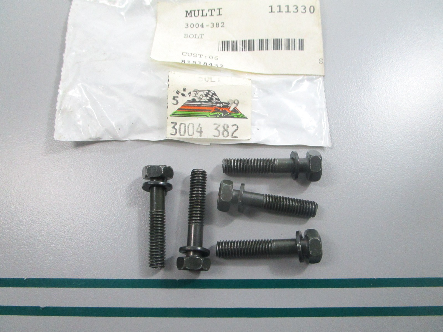 NEW OEM (LOT OF 5) 3004-382 Arctic Cat Bolt 0810