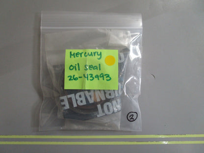 *NEW OEM* 0810 Mercury Quicksilver Oil Seal 26-43993