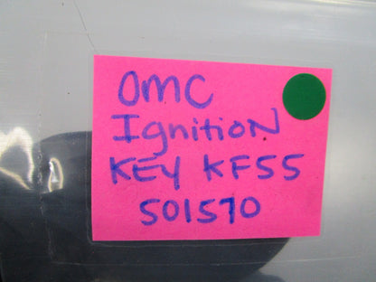 NEW OEM (LOT OF 2) 501570 0501570 OMC Johnson Evinrude Ignition Key KF55 0810