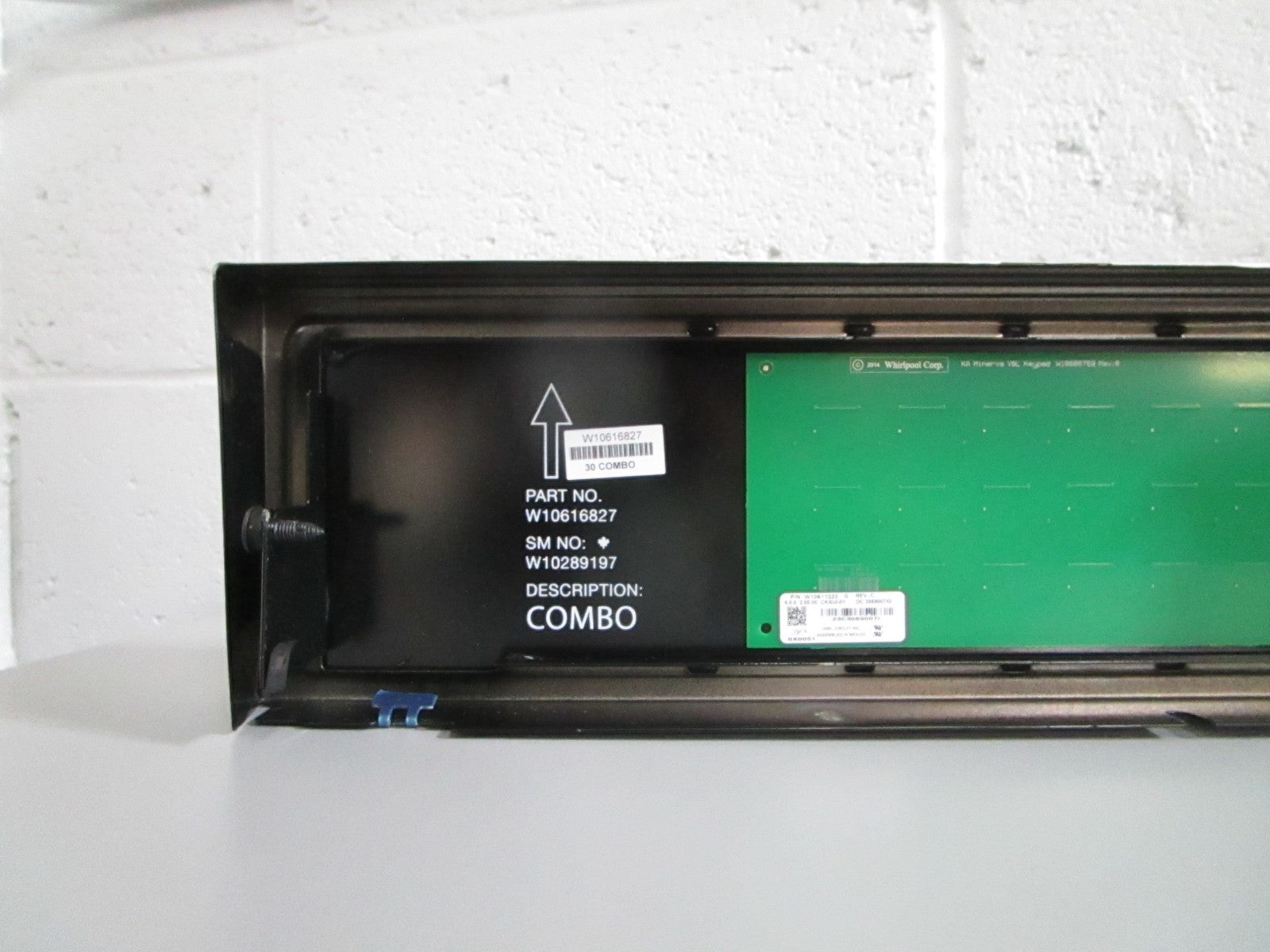 Whirlpool NEW OEM Oven Control Panel W11600634 KitchenAid KOCE500 NOS 0820